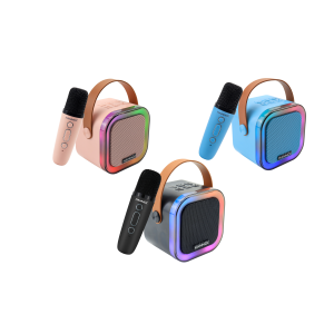Duet Bluetooth Speaker With Karaoke Mic - Image 1