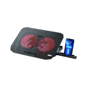 Mint Laptop Cooler Pad With Mobile Stand (Dual Fan) - Image 1