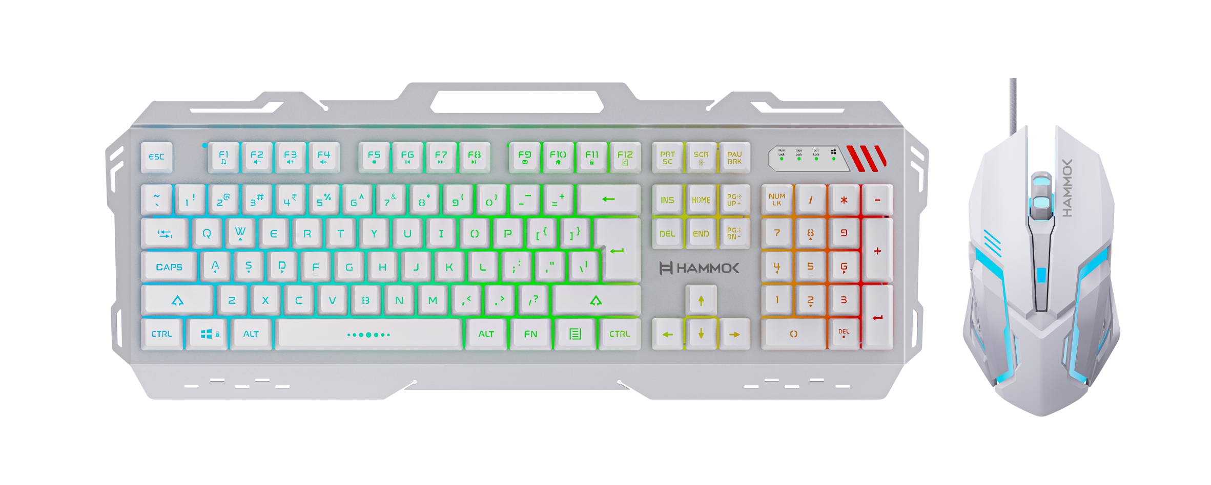 HULK GAMING COMBO WHITE